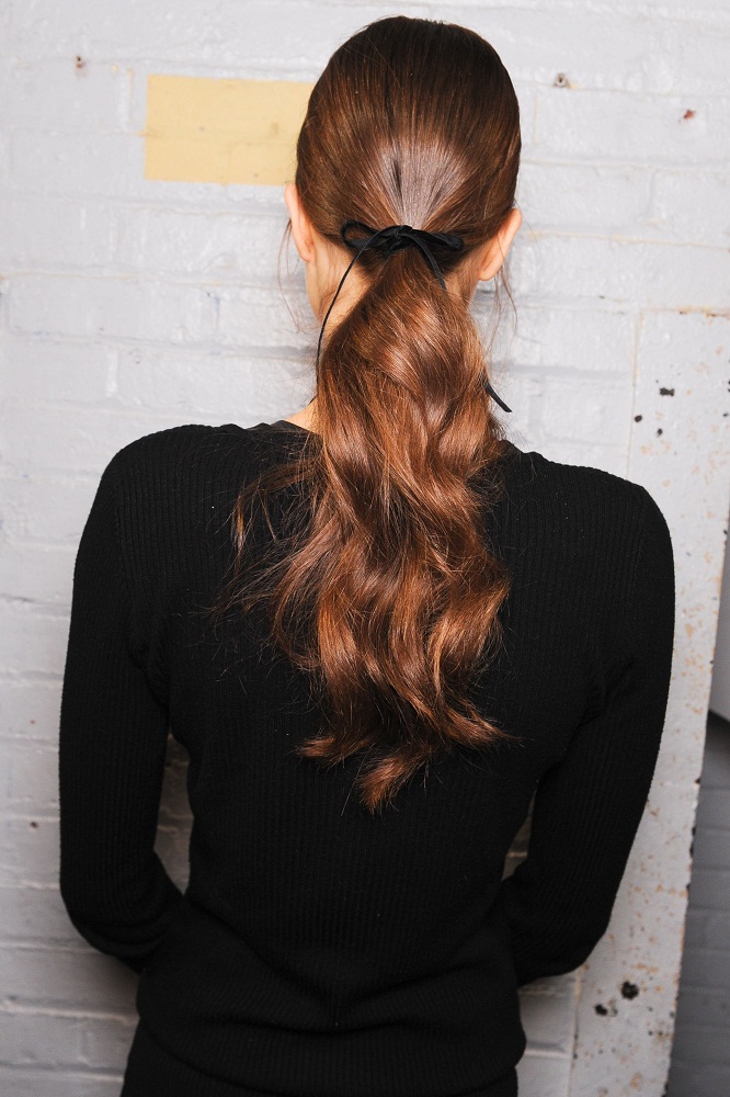 cozy vibe beauty hair trends ponytail