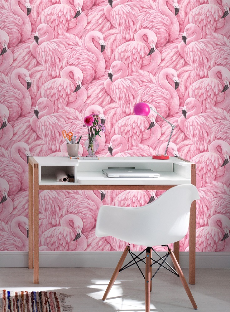 cozy vibe decoration flamingos pineaaples