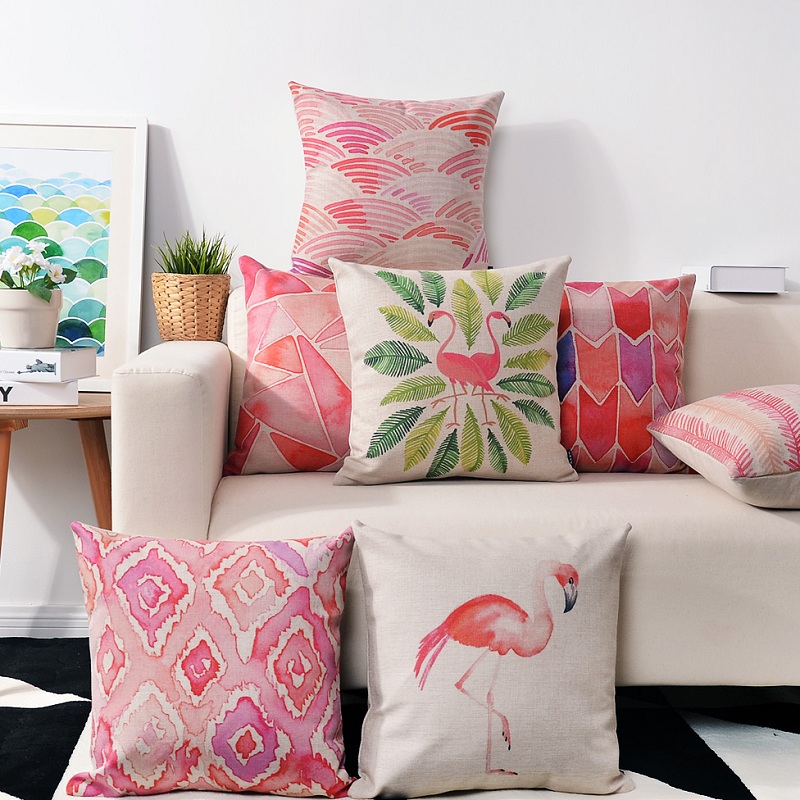 cozy vibe decoration flamingos pineaaples