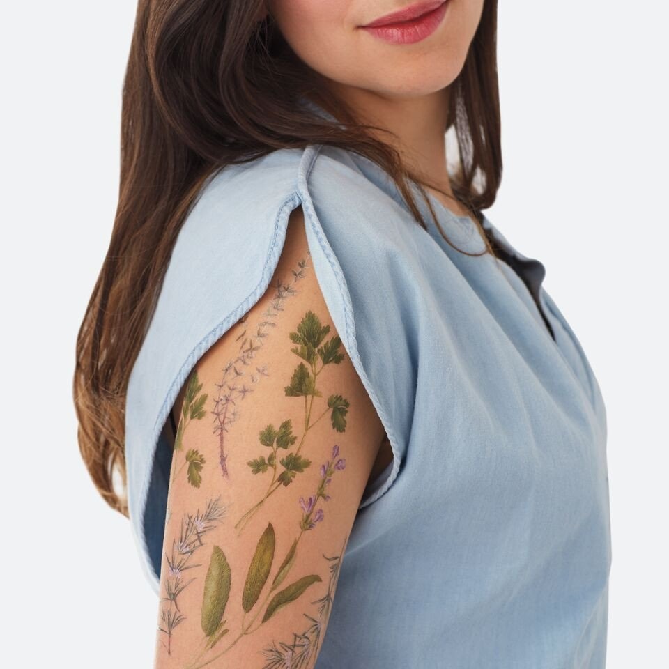 cozy vibe beauty trends floral tattoo