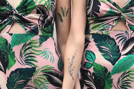 cozy vibe beauty trends floral tattoo