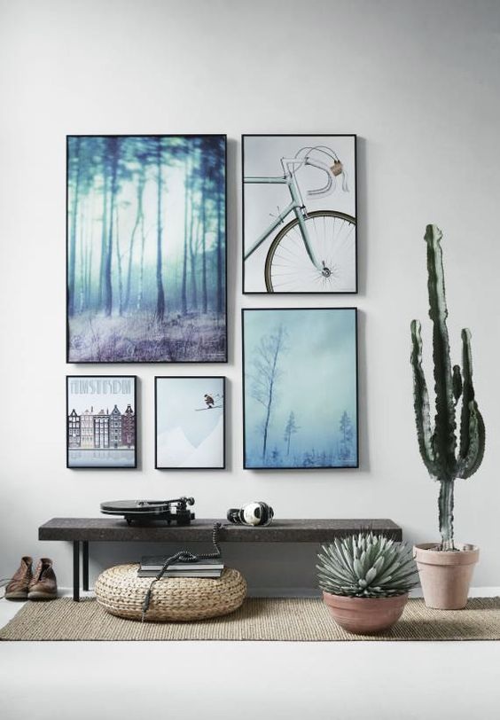 cozy vibe decoration frame wall