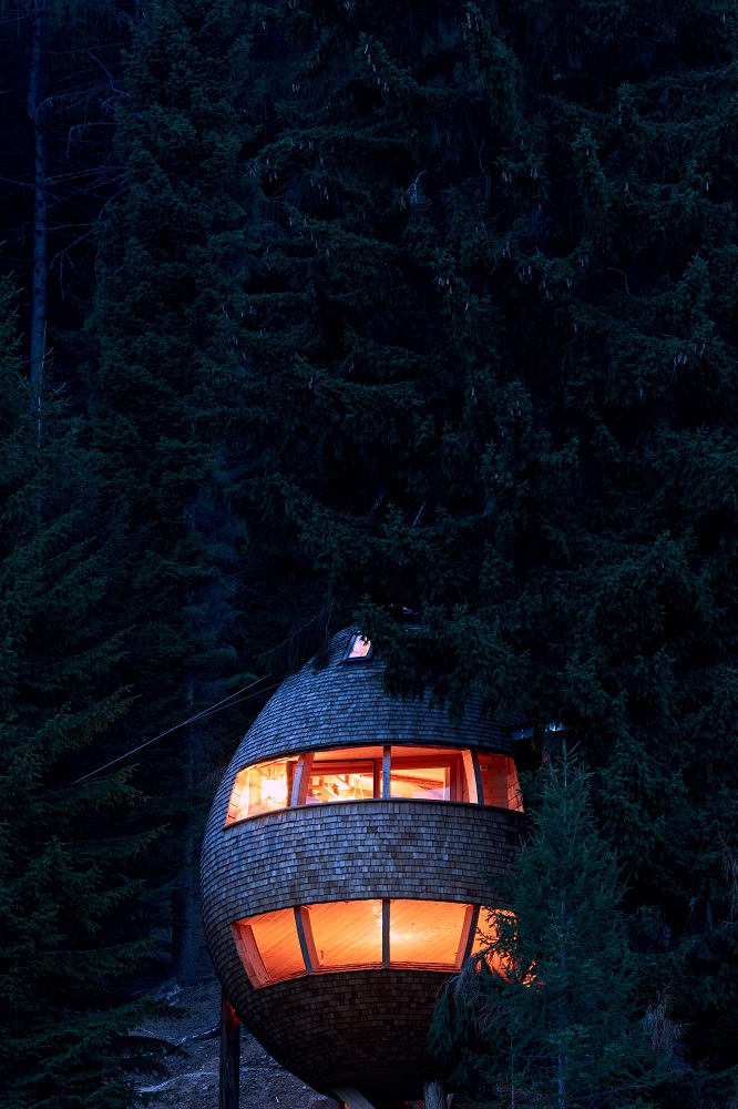 cozy vibe architecture treehouse