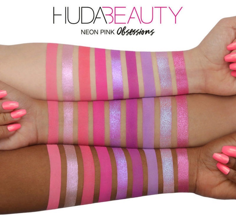 To brand Huda Beauty μας συστήνει τις νέες του neon παλέτες 