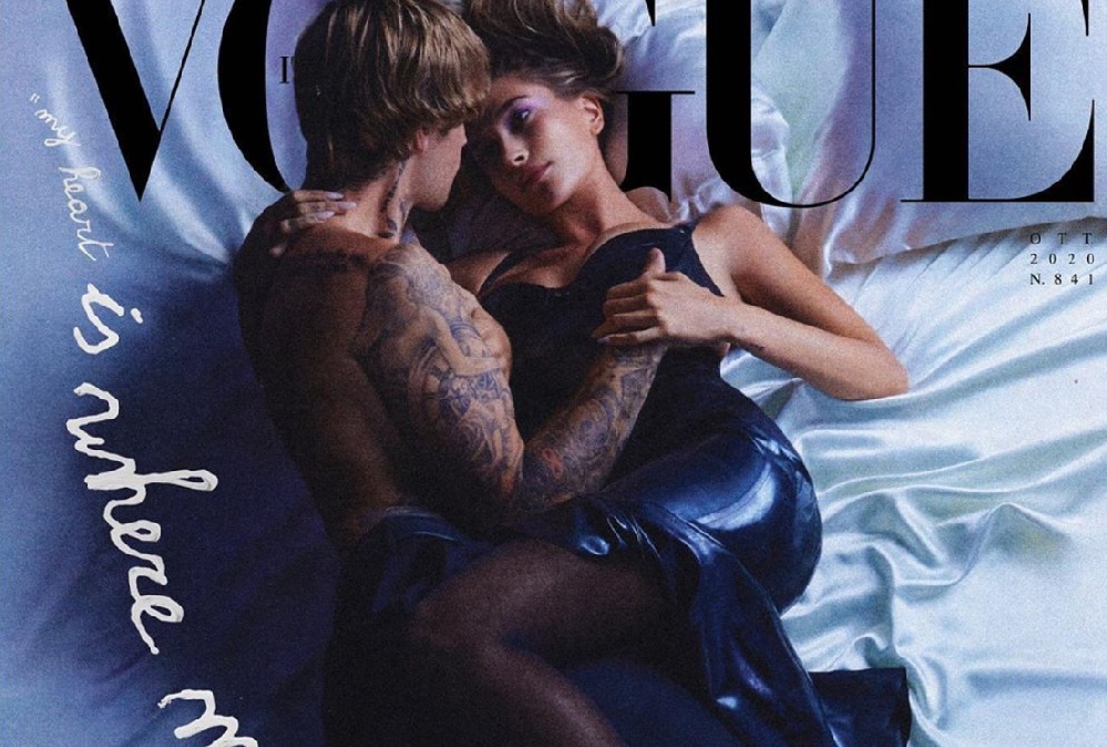 Οι Bieber στο κρεβάτι στην ιταλική Vogue