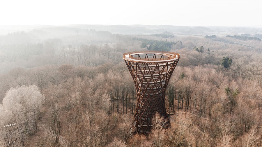 Το εντυπωσιακό Forest Tower στη Δανία 