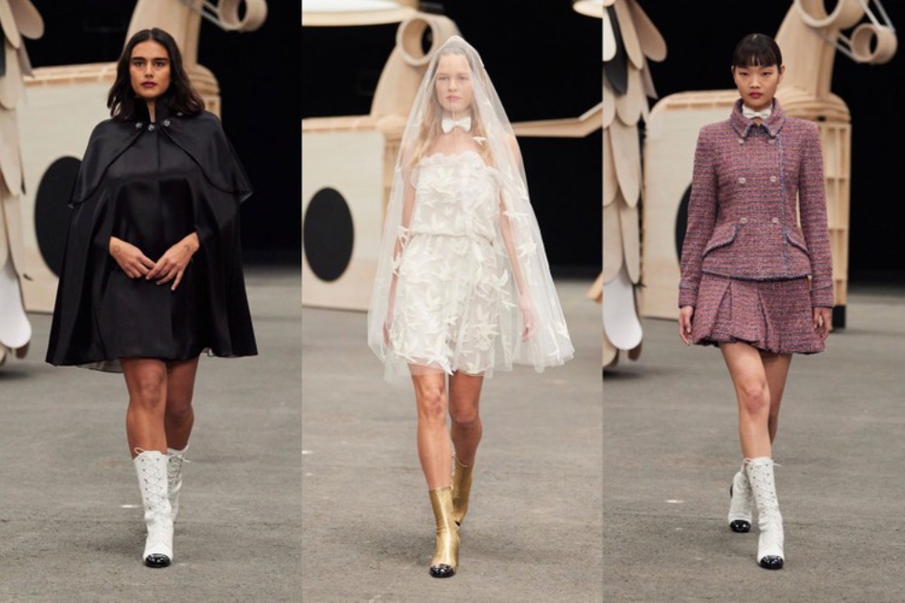 Chanel Couture Spring 2023: Σε ένα ξύλινο δάσος μόδας