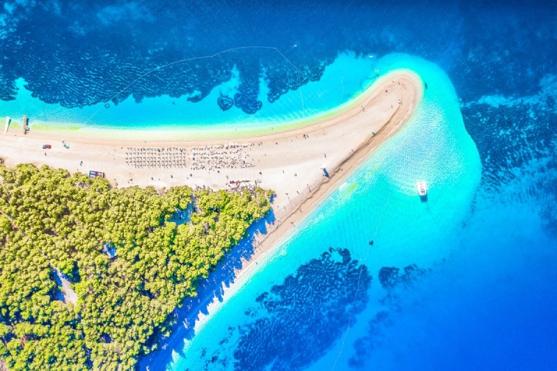 Zlatni Rat Croatia εντυπωσιακές παραλίες