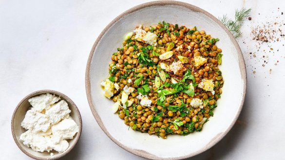 σαλάτα φακές