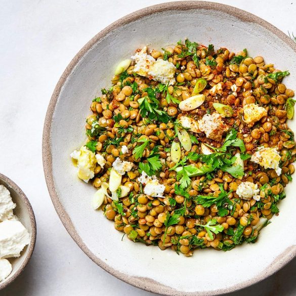 σαλάτα φακές