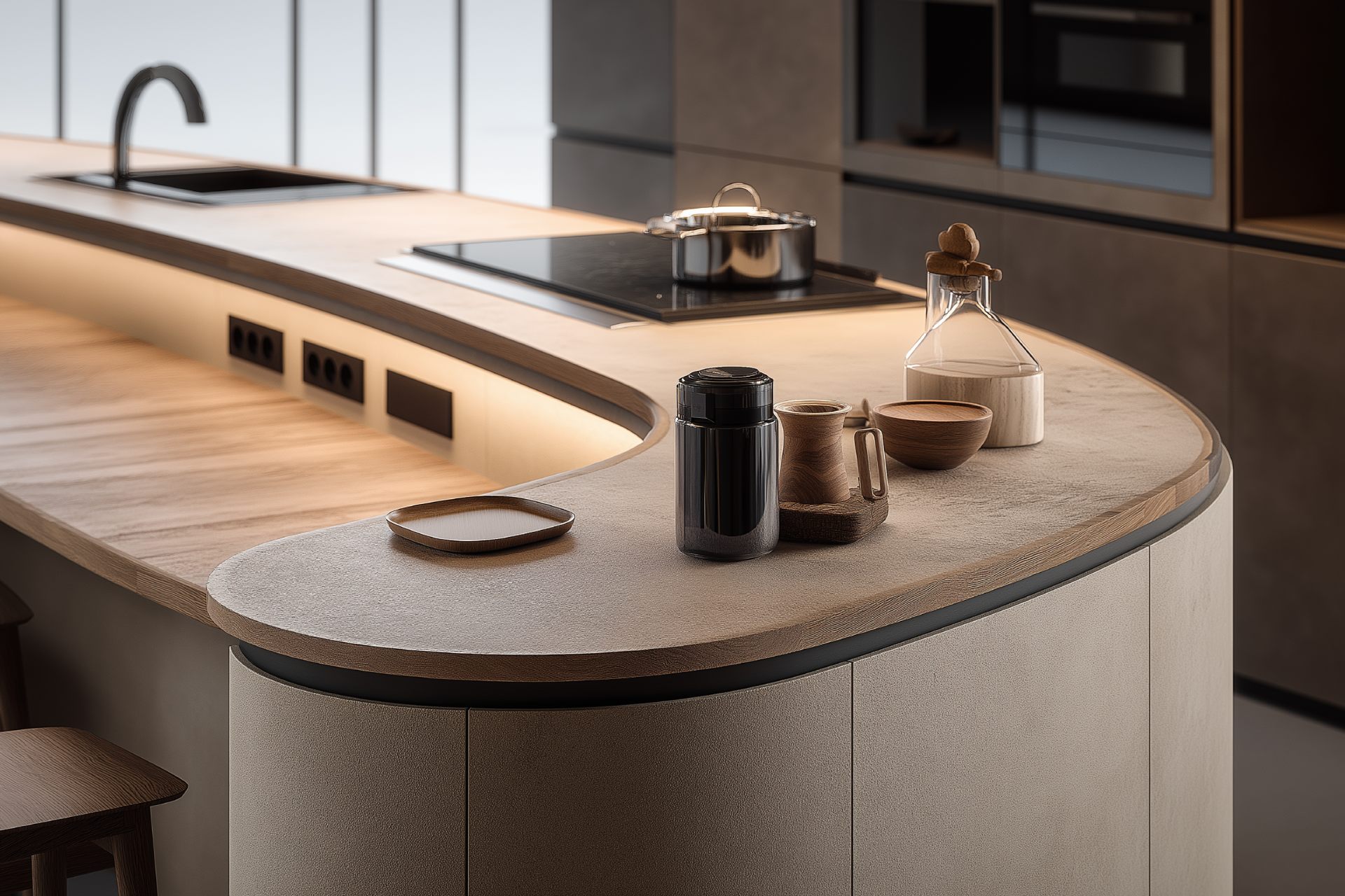 κουζίνα νησίδα